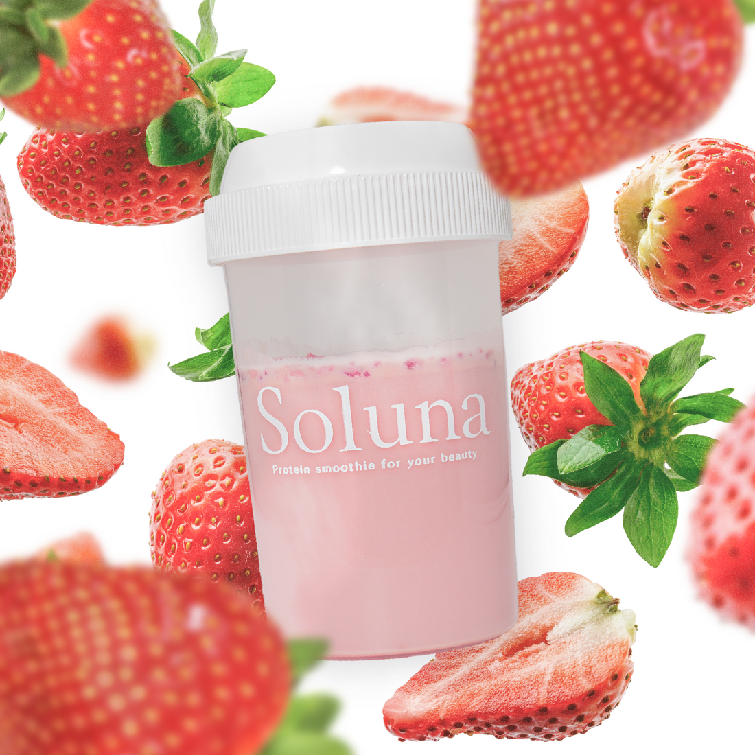 国内初、果実粉砕入り美容プロテイン  【SOLUNA -ソルーナ -】を販売開始  ー1食あたりビタミンC400mg配合の栄養機能食品ー