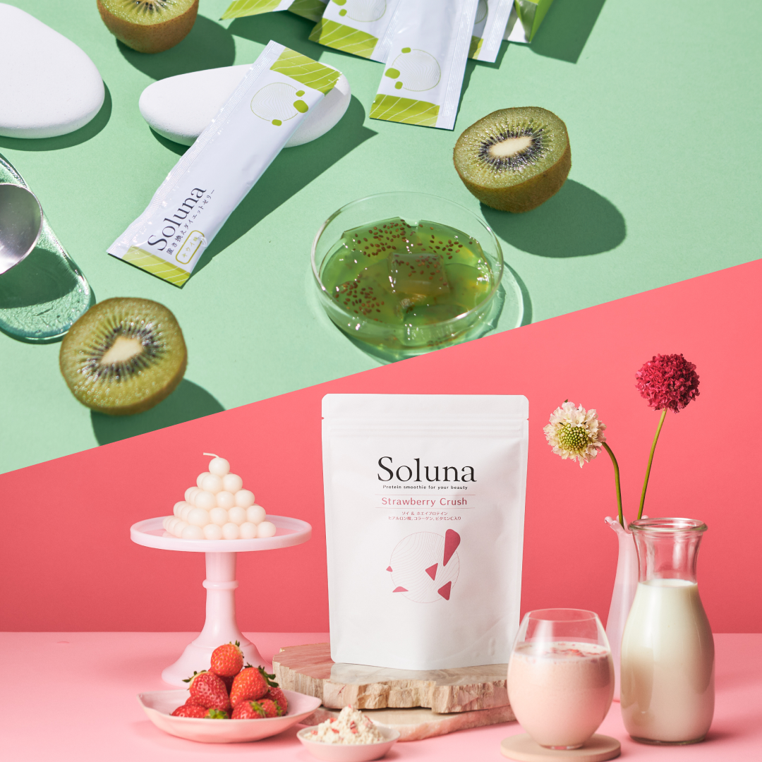 【単品】Soluna Protein & Jelly 1箱　-ソルーナ プロテイン & ゼリー-